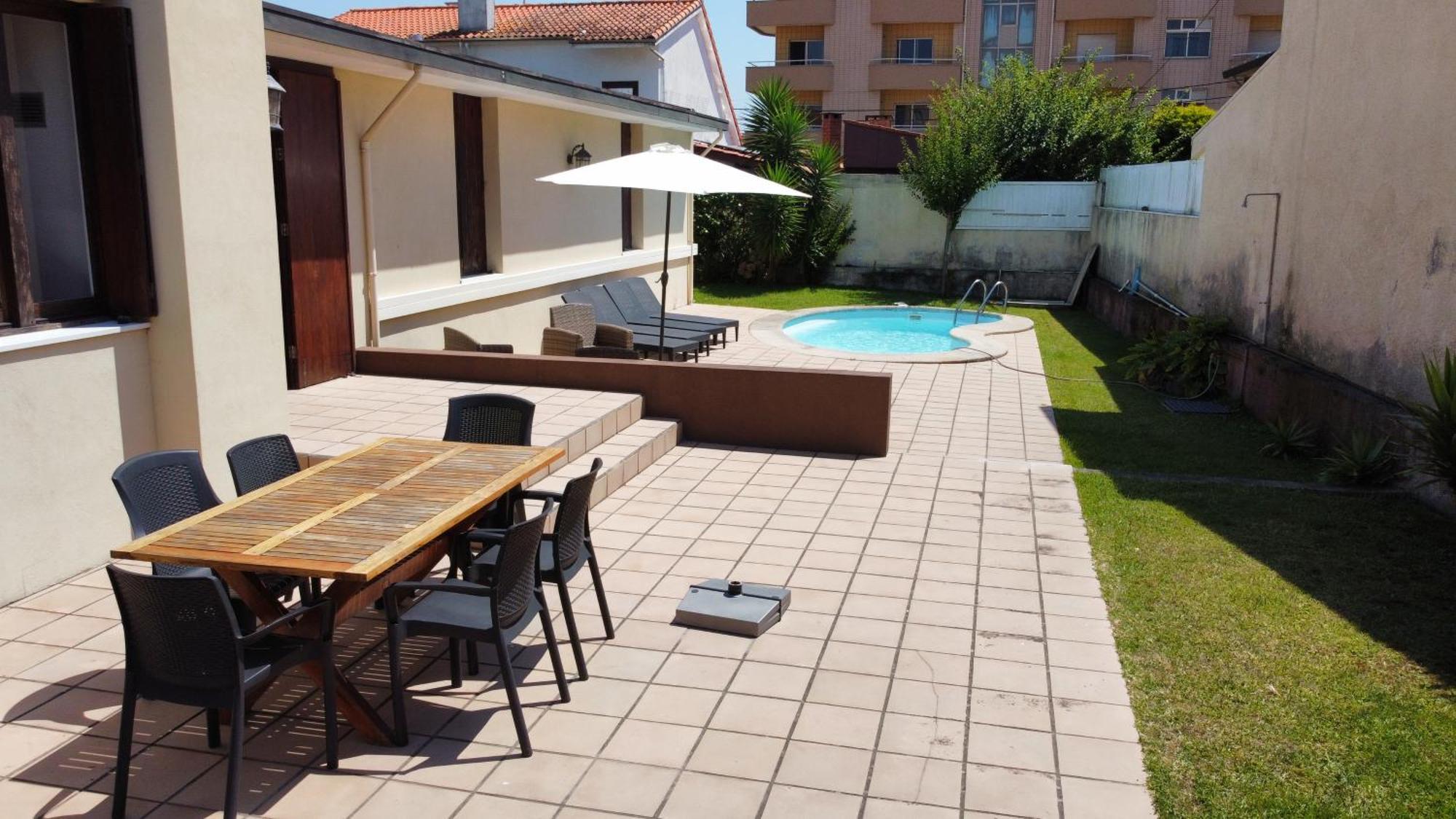 Casa Na Praia - Com Piscina Esmoriz Eksteriør billede