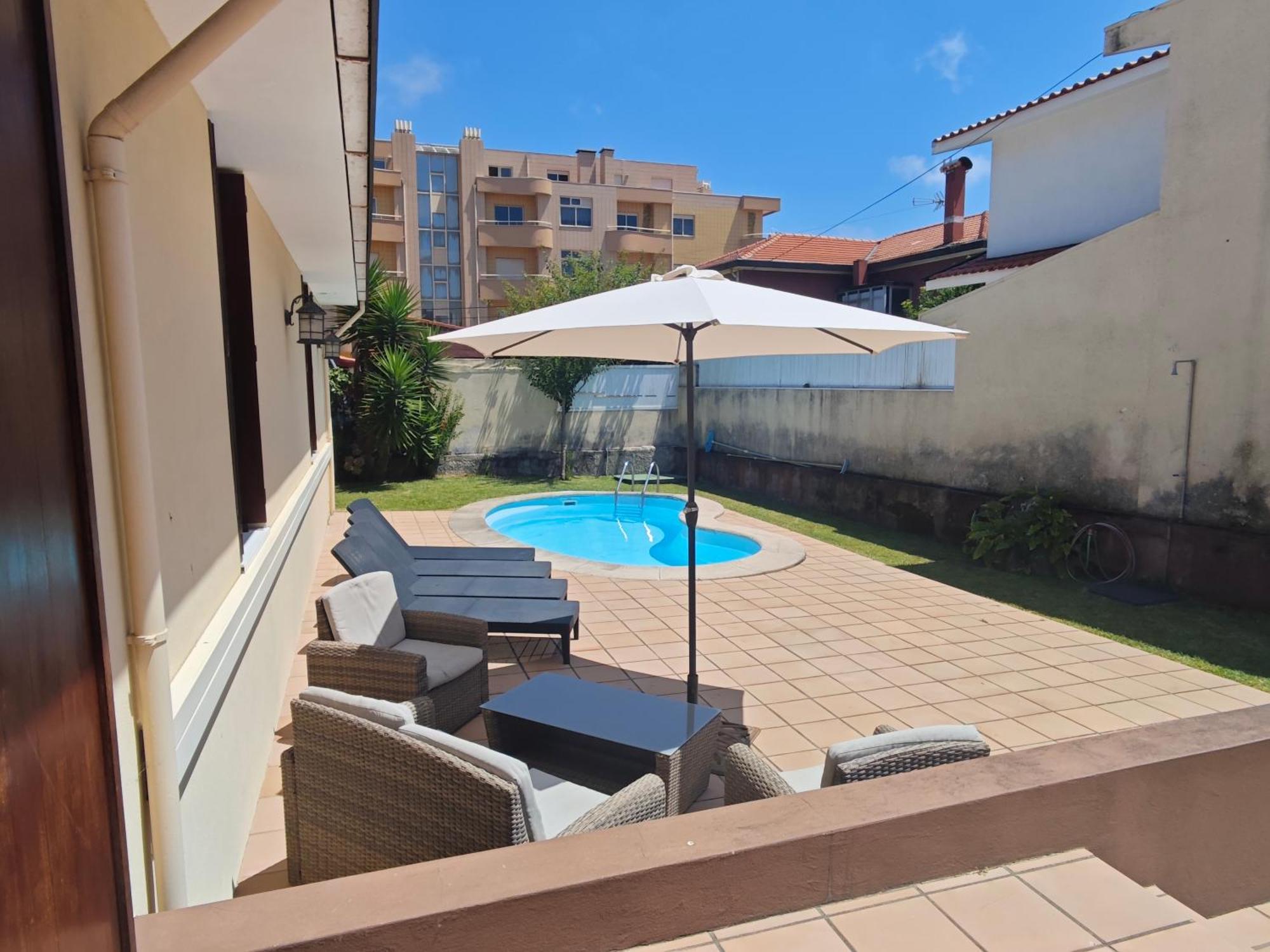 Casa Na Praia - Com Piscina Esmoriz Eksteriør billede